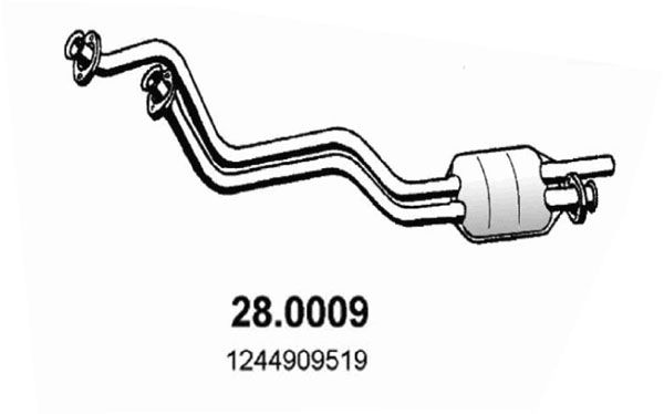 Katalizator ASSO 28.0009