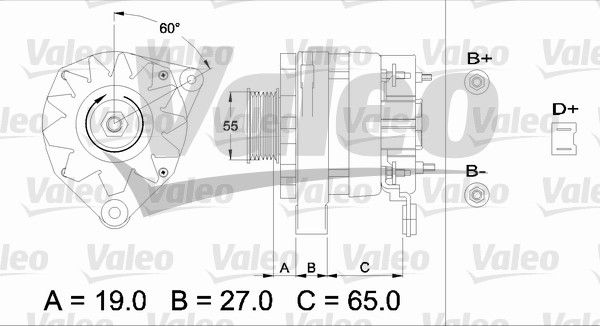 Alternator VALEO 436253