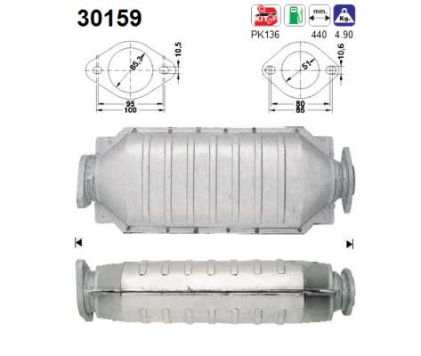Katalizator AS 30159