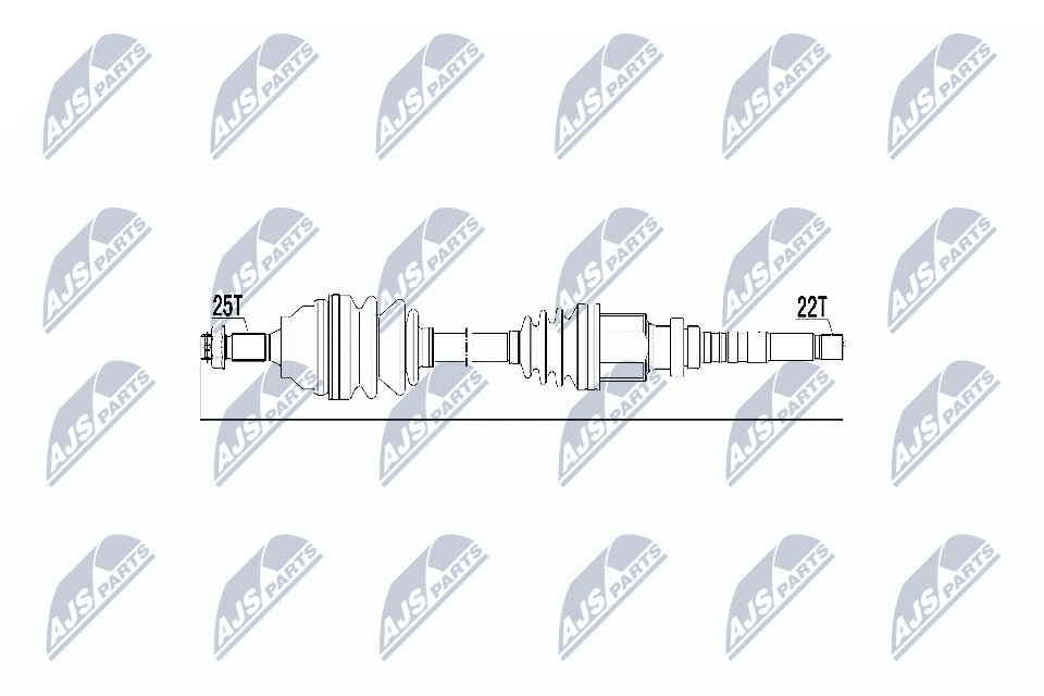 Wał napędowy NTY NPW-CT-019