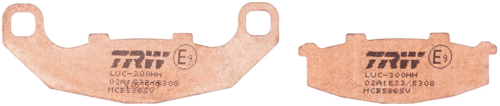 set placute frana,frana disc TRW Sinter Street MCB586SV