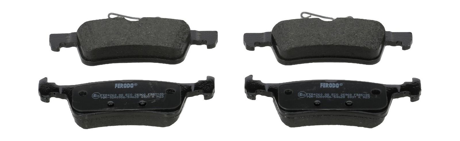 set placute frana,frana disc FERODO FDB5185
