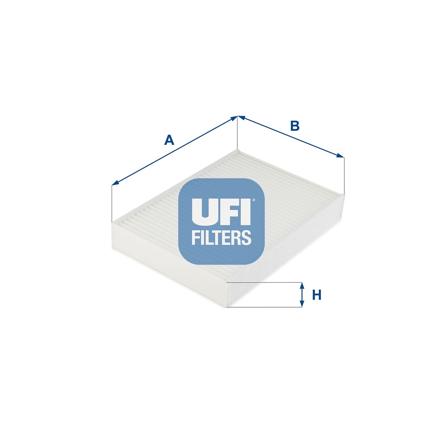 Filtr, wentylacja przestrzeni pasażerskiej UFI 53.275.00