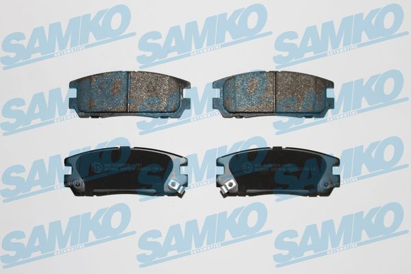 Zestaw klocków hamulcowych, hamulce tarczowe SAMKO 5SP524