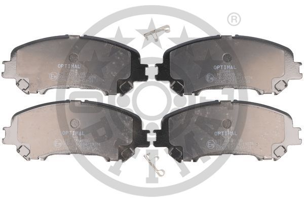 Zestaw klocków hamulcowych, hamulce tarczowe OPTIMAL BP-12644