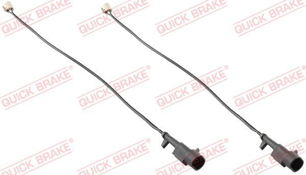 Výstražný kontakt, opotřebení obložení QUICK BRAKE WS 0439 A