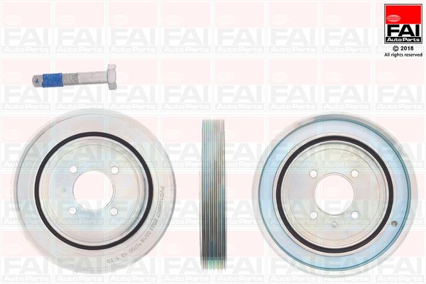 Zestaw koła pasowego, wał korbowy FAI AUTOPARTS FVD1026K