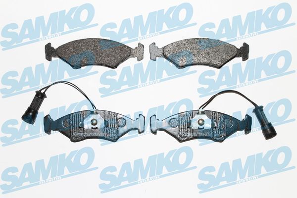 Sada brzdových destiček, kotoučová brzda SAMKO 5SP242
