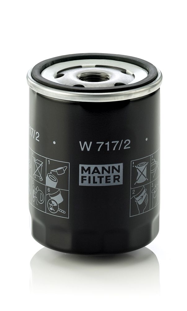 Olejový filter MANN-FILTER W 717/2