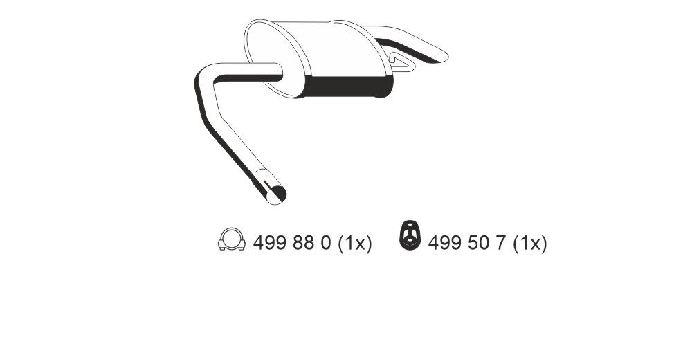 Toba esapament finala ERNST 343084