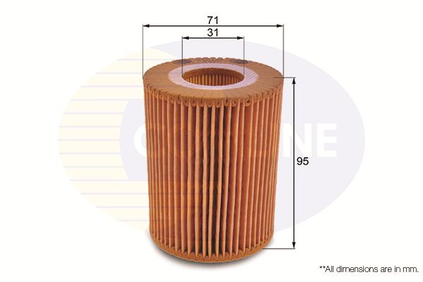 Filtr oleju COMLINE EOF186