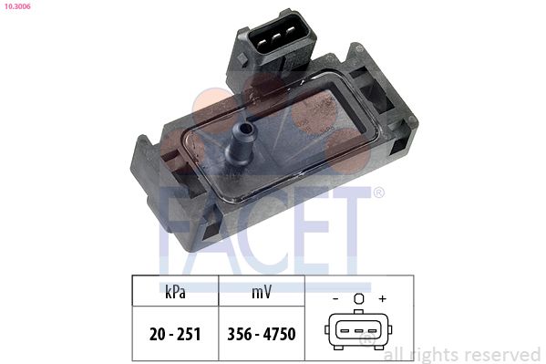 senzor presiune aer FACET 10.3006
