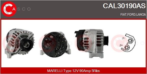 generátor CASCO CAL30190AS