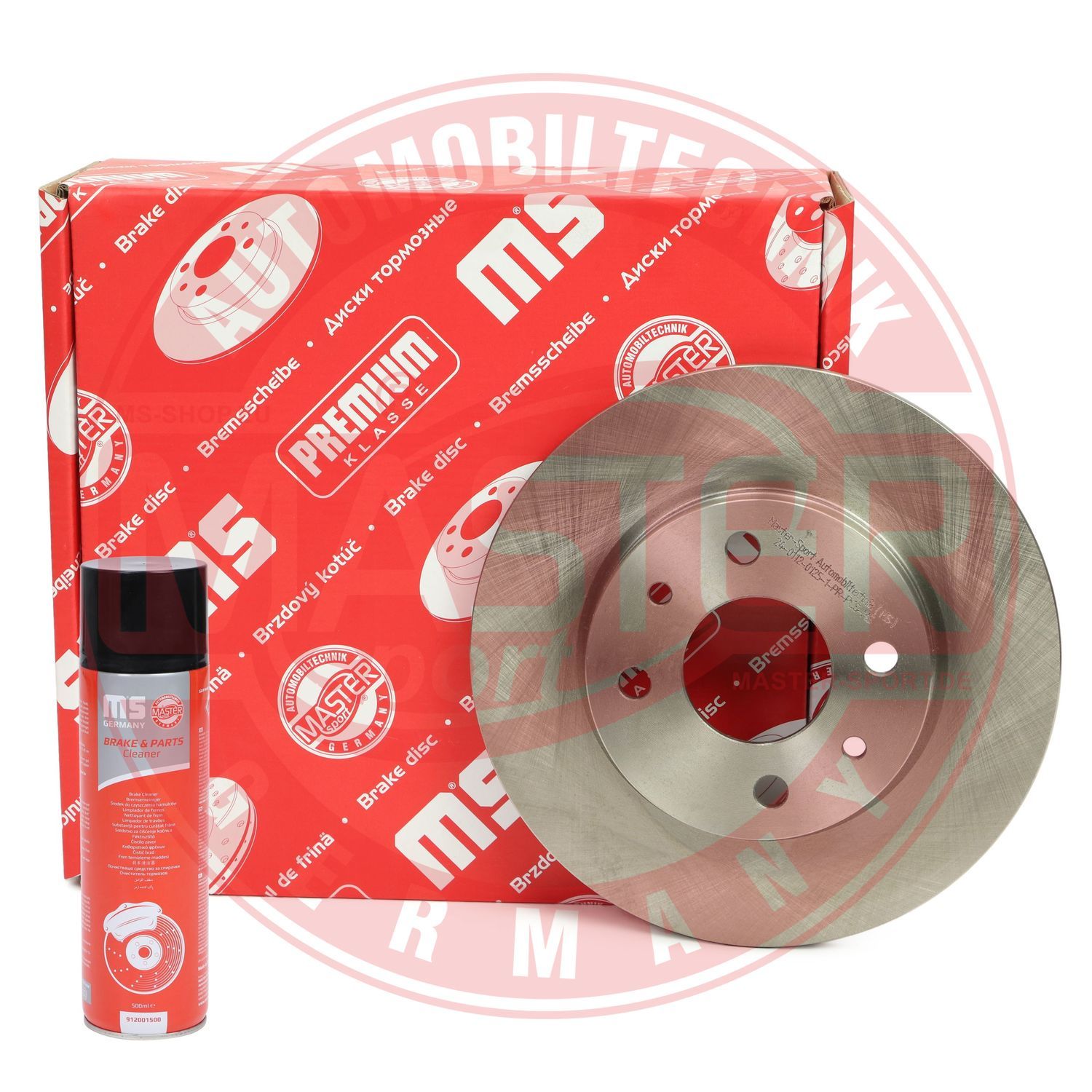 Tarcza hamulcowa MASTER-SPORT GERMANY 24011201251-PCS-MSP