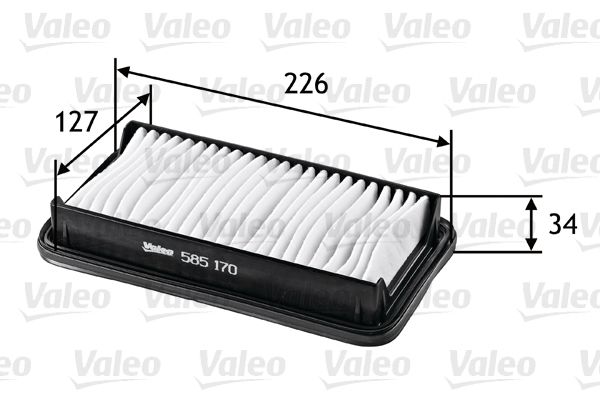 Vzduchový filtr VALEO 585170