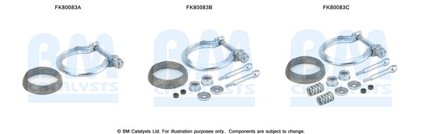 Zestaw montażowy, katalizator BM CATALYSTS FK80083