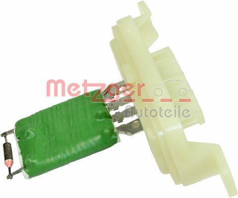 Opornik, wentylator wewnętrzny METZGER AUTOTEILE 0917256