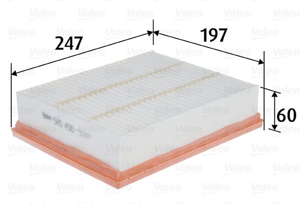 Filtr powietrza VALEO 585456