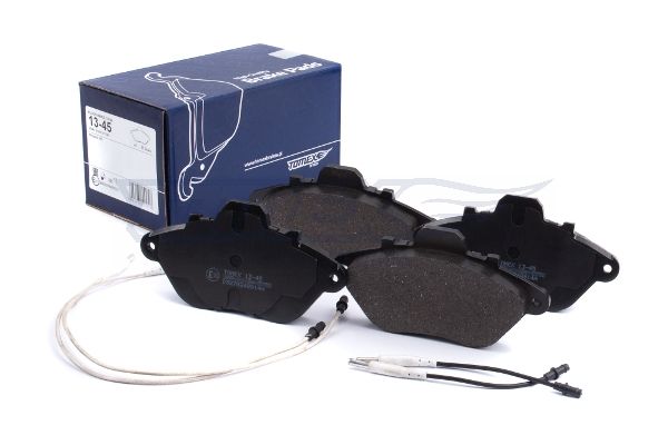 Levně Sada brzdových destiček, kotoučová brzda TOMEX Brakes 13-45