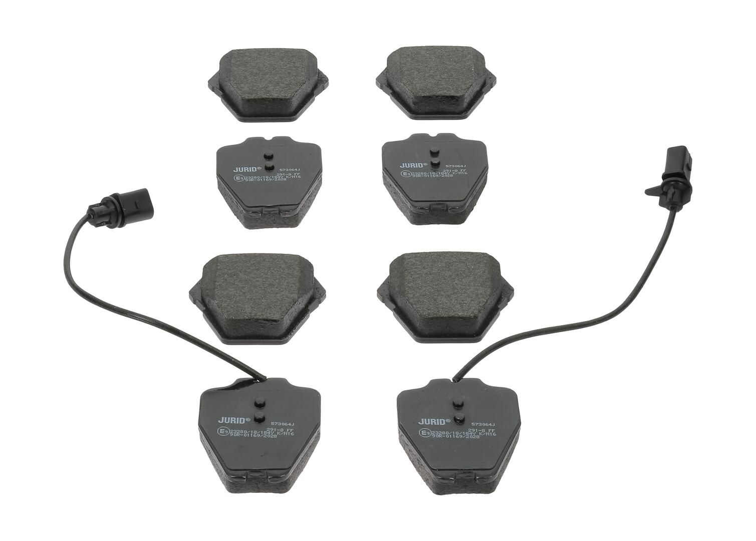 Комплект тормозных колодок, дисковый тормоз