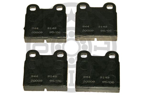 Zestaw klocków hamulcowych, hamulce tarczowe OPTIMAL BP-09149