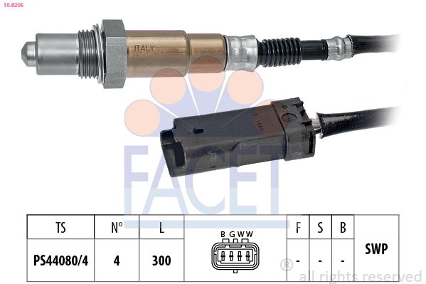 Sonda lambda FACET 10.8205
