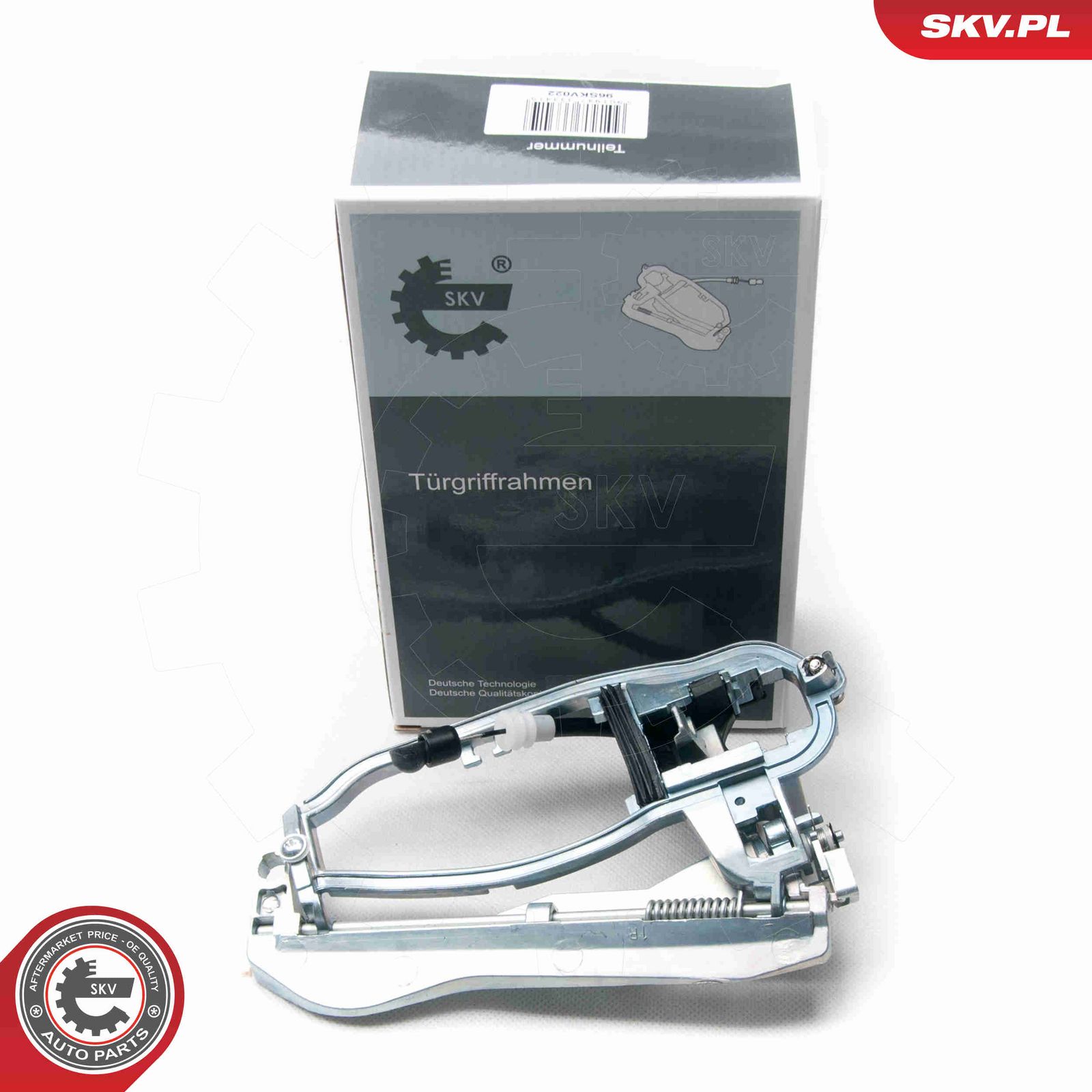 Rāmis, ārējais durvju rokturis