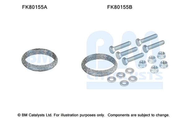 Zestaw montażowy, katalizator BM CATALYSTS FK80155