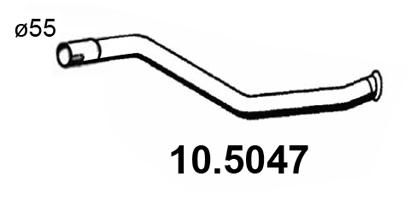 Rura wydechowa ASSO 10.5047