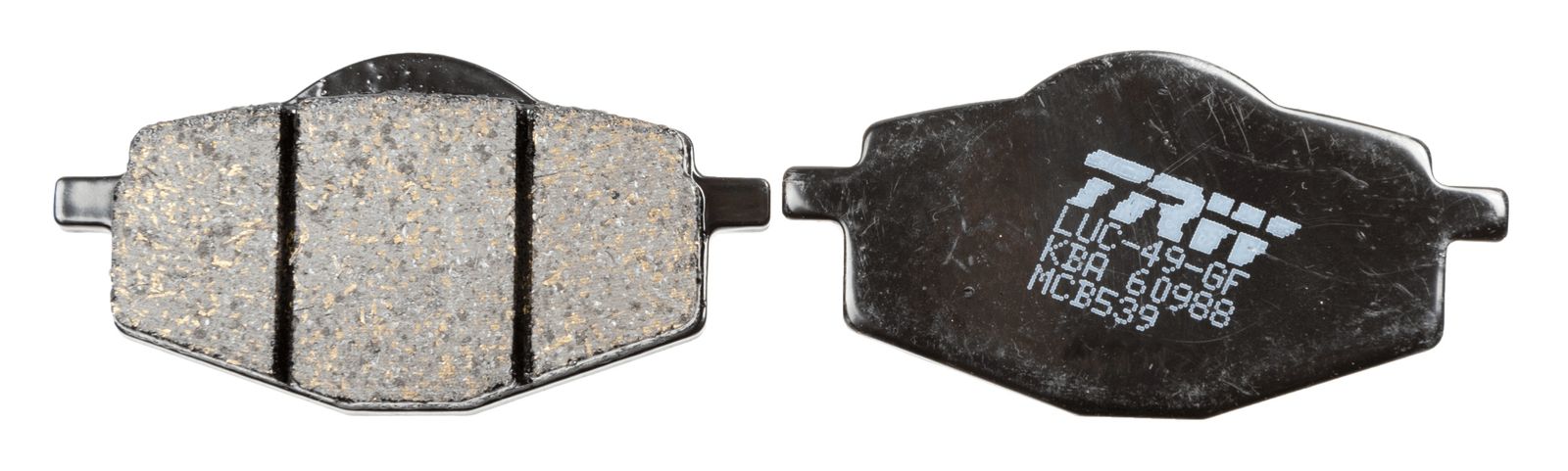 Zestaw klocków hamulcowych, hamulce tarczowe TRW MCB539