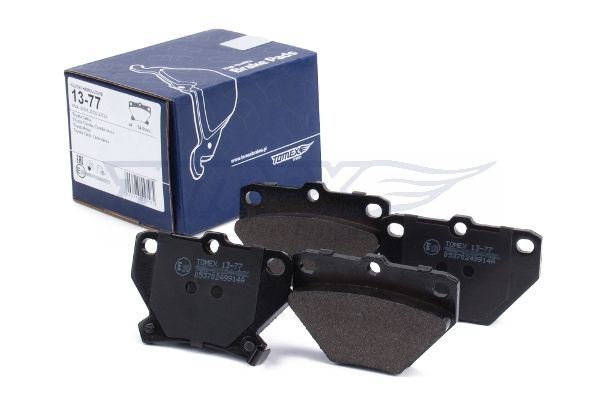 Levně Sada brzdových destiček, kotoučová brzda TOMEX Brakes 13-77