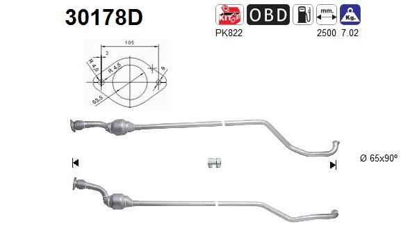 Katalizator AS 8200017043