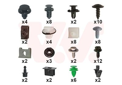 Set montaj, bara protectie VAN WEZEL 3375794