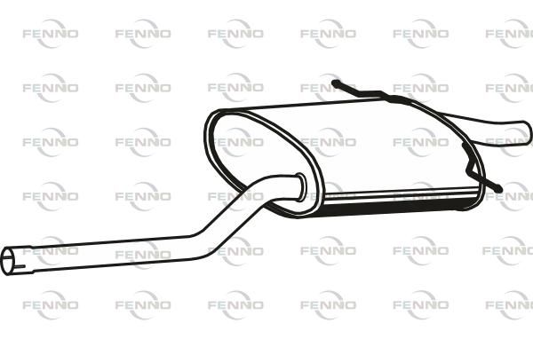 Tłumik końcowy FENNO P3084