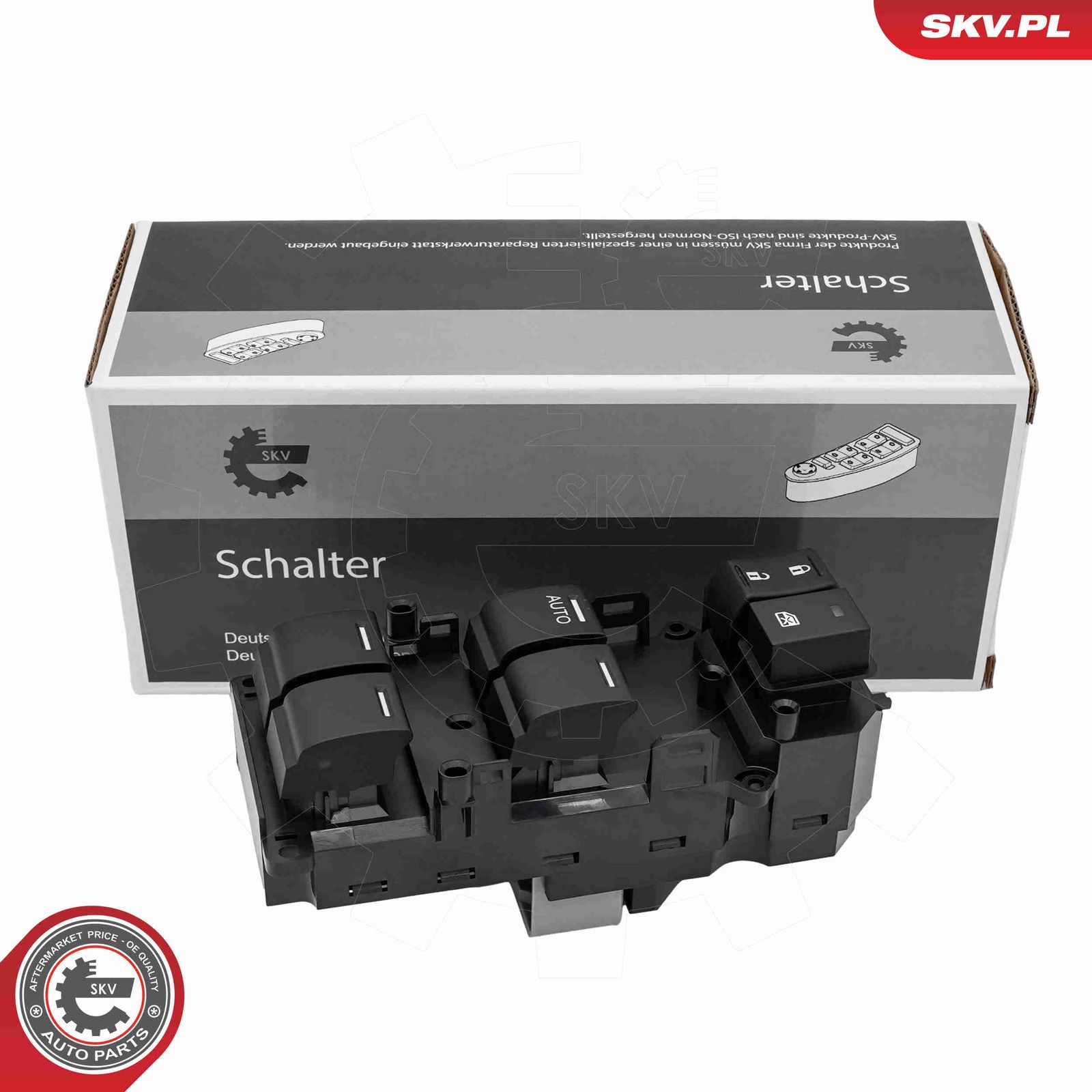 Slēdzis, Stikla pacēlājmehānisms