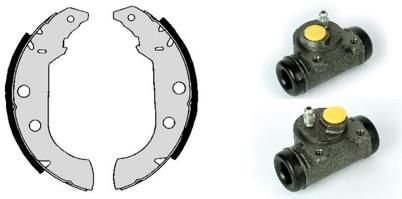 Zestaw szczęk hamulcowych BREMBO H 61 047