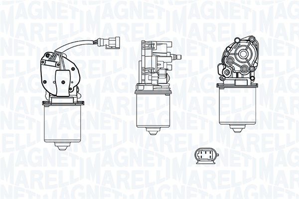 Silnik wycieraczek MAGNETI MARELLI 064379700010
