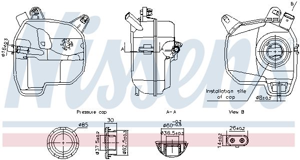 Vase d'expansion, liquide de refroidissement