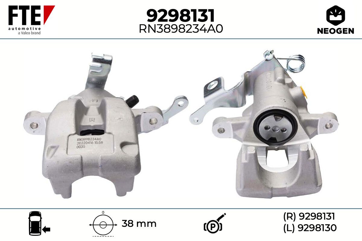 Etrier frana FTE NEOGEN 9298131