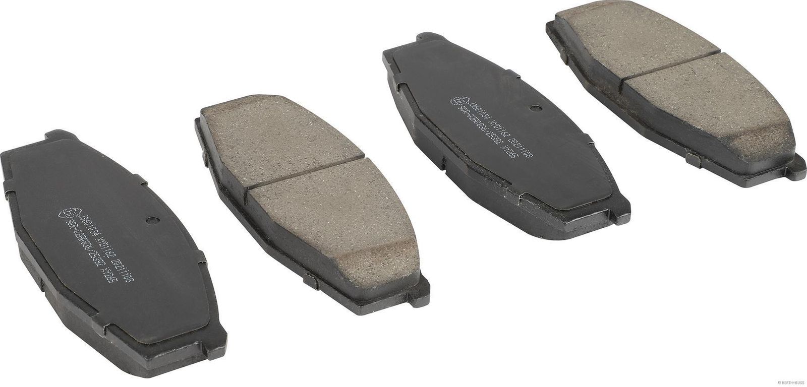 Kit de plaquettes de frein, frein à disque