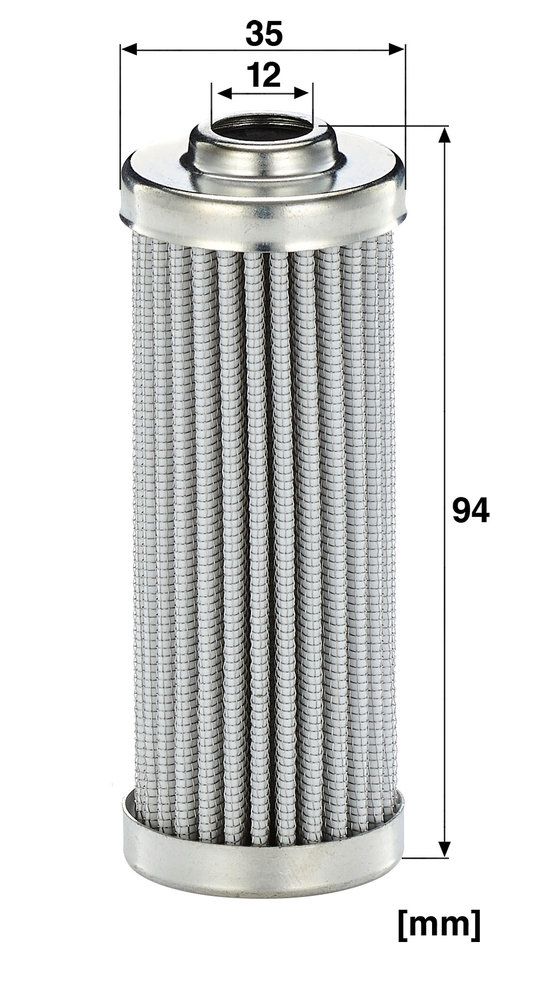 Levně Filtr, pracovní hydraulika MANN-FILTER HD 45