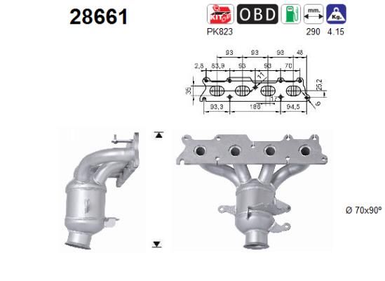 Katalizator AS 28661