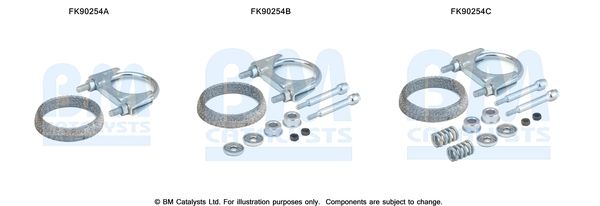 Zestaw montażowy, katalizator BM CATALYSTS FK90254