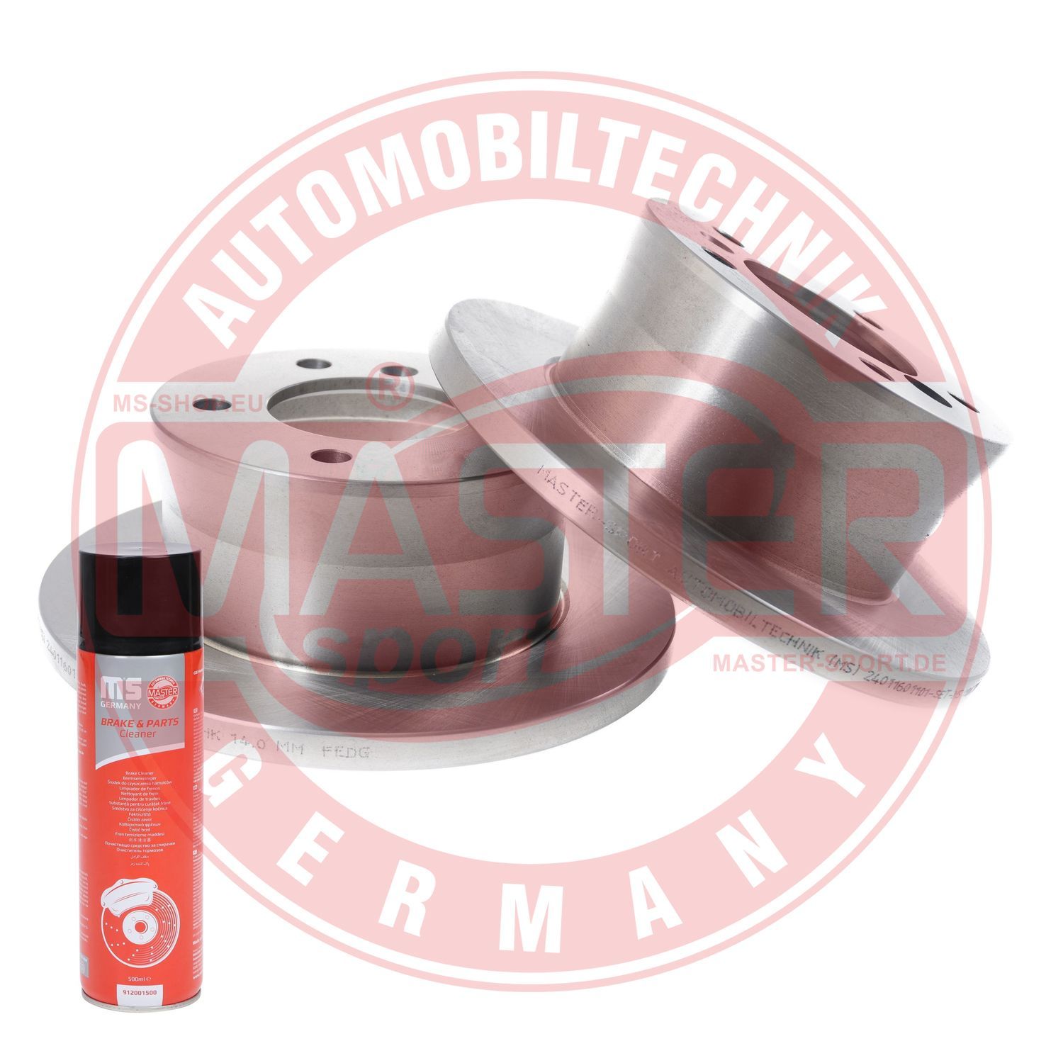 Tarcza hamulcowa MASTER-SPORT GERMANY 24011601101-SET-MSP