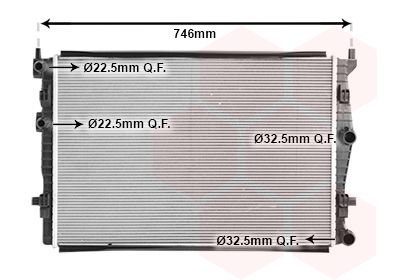 Radiateur, refroidissement du moteur