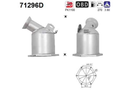Katalizator AS 71296D