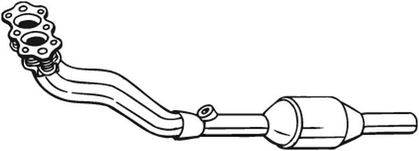 Katalizator KLOKKERHOLM 1J1253058NX