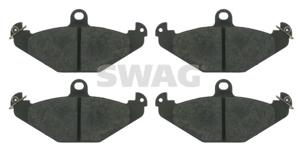 Zestaw klocków hamulcowych, hamulce tarczowe SWAG 60 91 6403