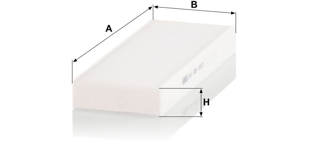 Levně Filtr, vzduch v interiéru MANN-FILTER CU 28 010