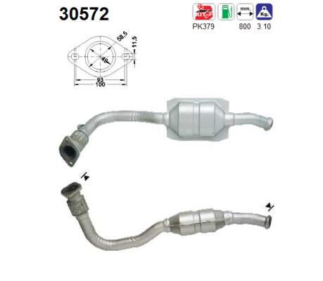 Katalizator AS 30572